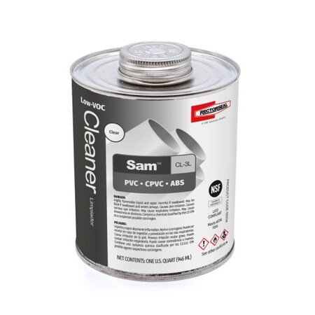 Rectorseal Corp. Sam CL-3 Low Voc Clear 1 qt. 55934